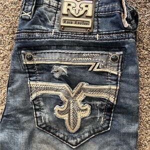 Rock Revival Men's Blue Jeans